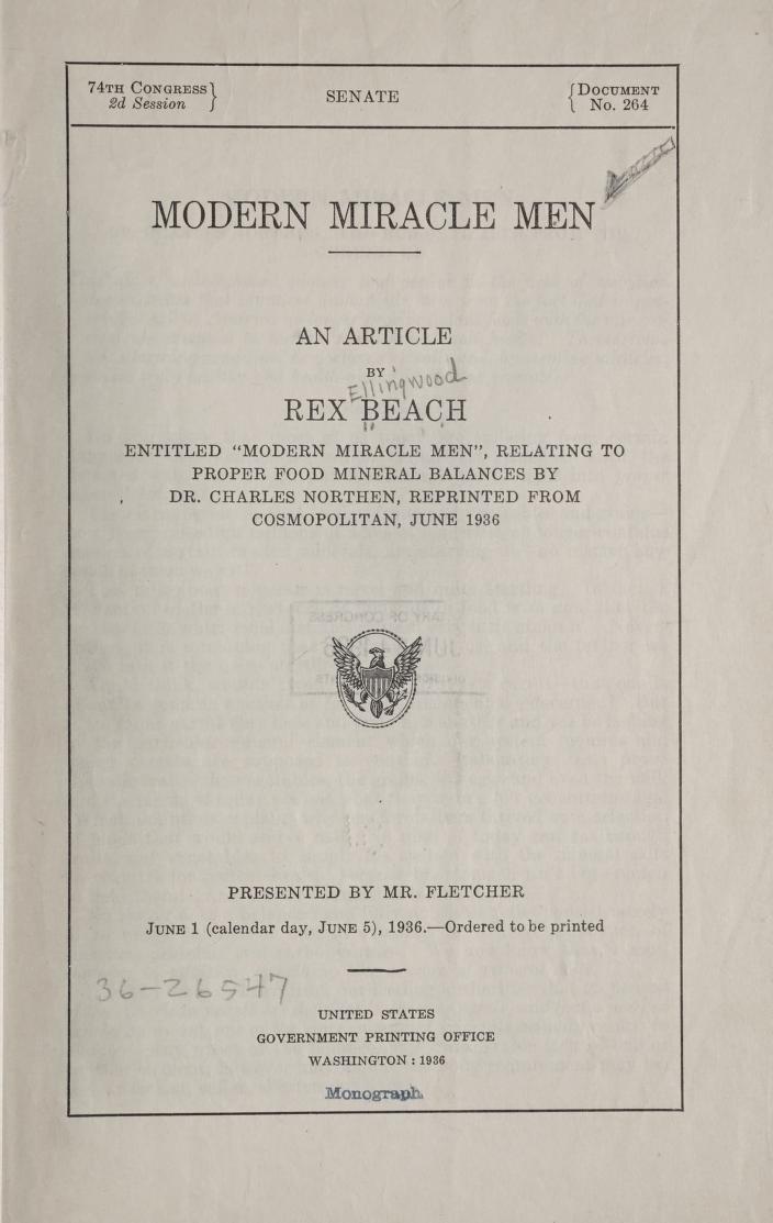 Modern miracle men. : Beach, Rex, 1877-1949 : Free Download
